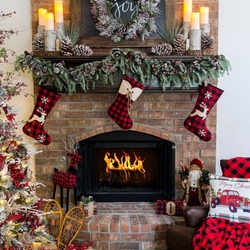 Пазл: Камин