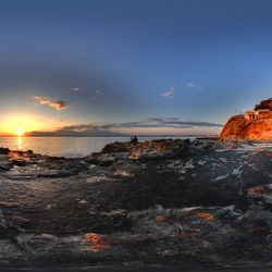Пазл: Свидание на закате