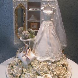 Пазл: Свадебное платье