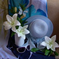 Пазл: Натюрморт со шляпой