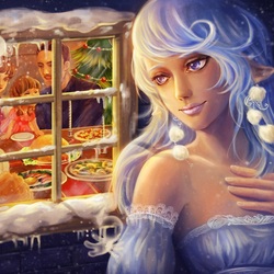 Пазл: А за окном - зима