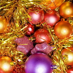 Пазл: Новогодние украшения
