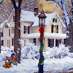 Пазл: Праздничный фонарь