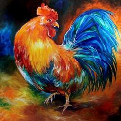 Пазл: Петушок