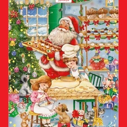 Пазл: Рождественский календарь 