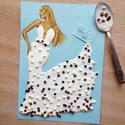 Пазл: Йогурт и хлопья