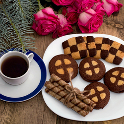 Пазл: Кофе и печенье