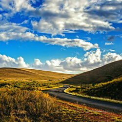 Пазл: Дорога у гор