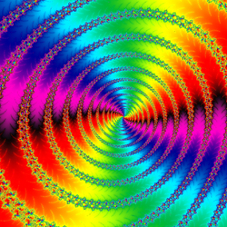 Пазл: Яркий фрактал