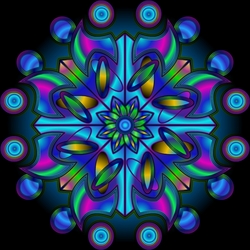 Пазл: Голубой крест