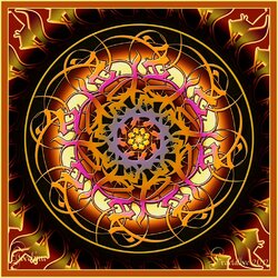 Пазл: Дарственная мандала Джоселин