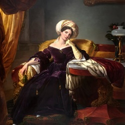 Пазл: Дама в кресле 