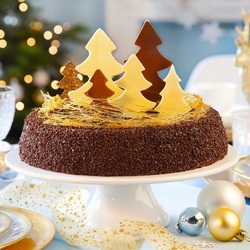 Пазл: Новогодний торт