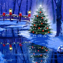 Пазл: Новогодняя ночь