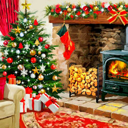 Пазл: Теплое Рождество