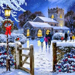 Пазл: В праздничную ночь