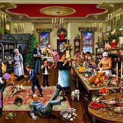 Пазл: Подготовка к празднику