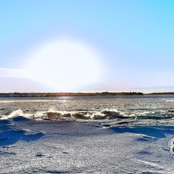 Пазл: Зимний солнечный день