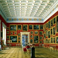 Пазл: Виды залов Эрмитажа