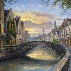 Пазл: Размышления о Бельгии - Брюгге