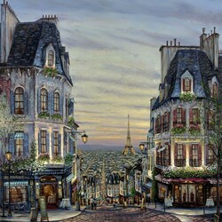 Пазл: Романтика Парижа