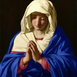 Пазл: Богородица в молитве