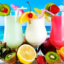 Пазл: Коктейли