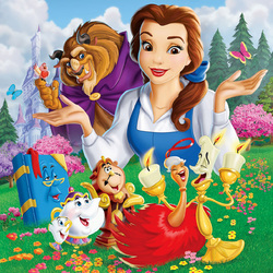 Пазл: Красавица и Чудовище