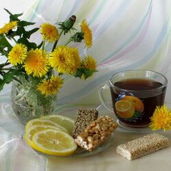 Пазл: Чайный натюрморт