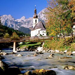 Пазл: Церковь Рамзау,Германия