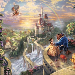 Пазл: Красавица и Чудовище