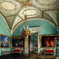Пазл: Виды залов Эрмитажа