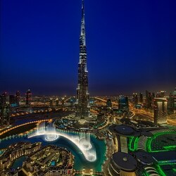 Пазл: Огни современного востока