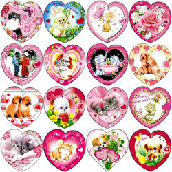 Пазл: Валентинки