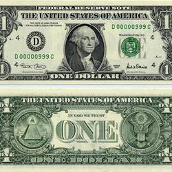 Пазл: Один доллар