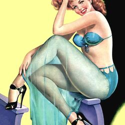 Пазл: Рыжеволосая танцовщица