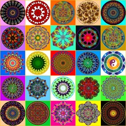 Пазл: Мандалы