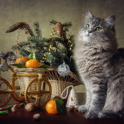 Пазл: Мы едем в Новый Год