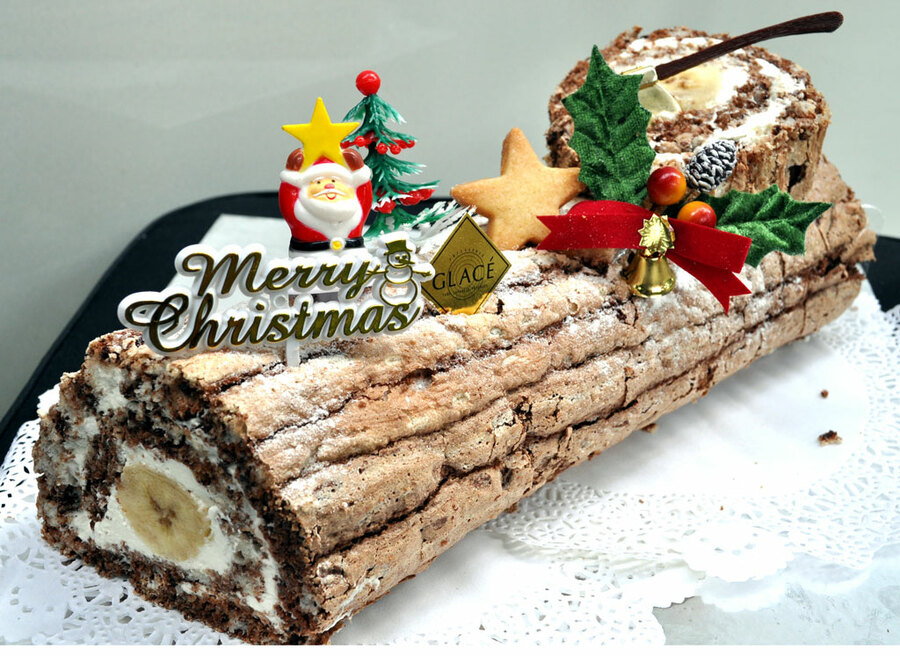 Bûche de noël Рождественское полено