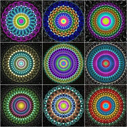 Пазл: Мандалы