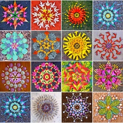 Пазл: Растительная мандала