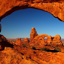 Пазл: Ветровые окна гор