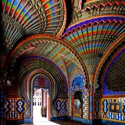 Пазл: Интерьер в замке Саммеццано