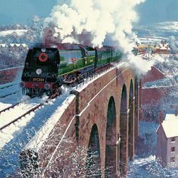 Пазл: Железнодорожный мост