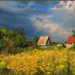 Пазл: Перед дождем