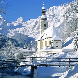 Пазл: Зима в горах