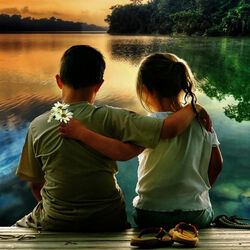 Пазл: На закате