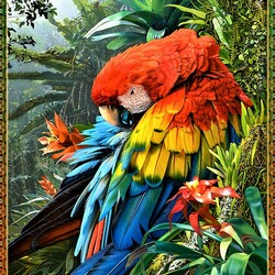 Пазл: Буйство красок