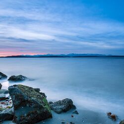 Пазл: Голубое утро