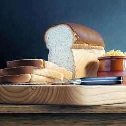 Пазл: Хлеб с маслом